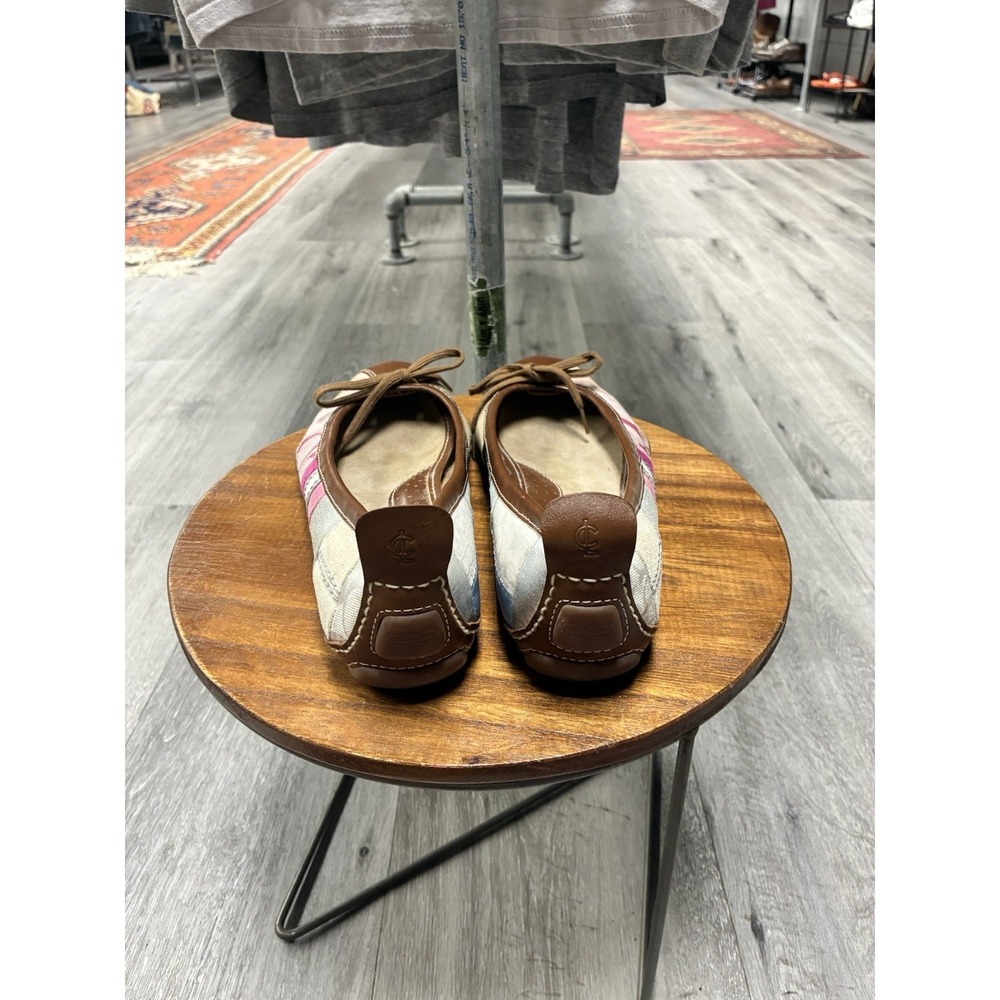 Vintage Coach Jennilee Pink/Patchwork Ballet Flats Women's US Size 8 F2610/C05 - Picture 4 of 9